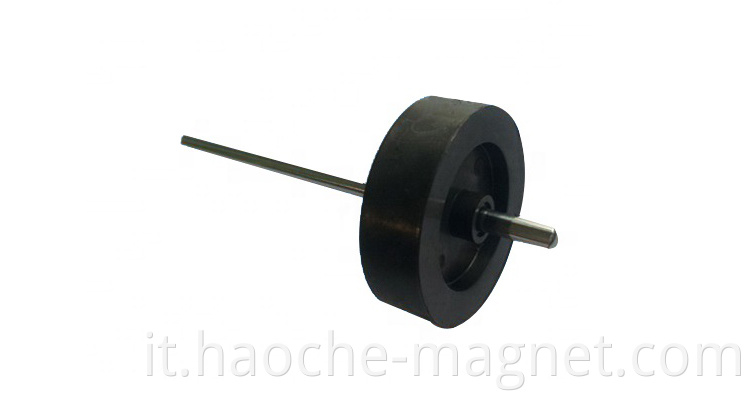 Magnete in nylon in plastica con prezzo di fabbrica di magnete rotore di ferrite di eccellente qualità
